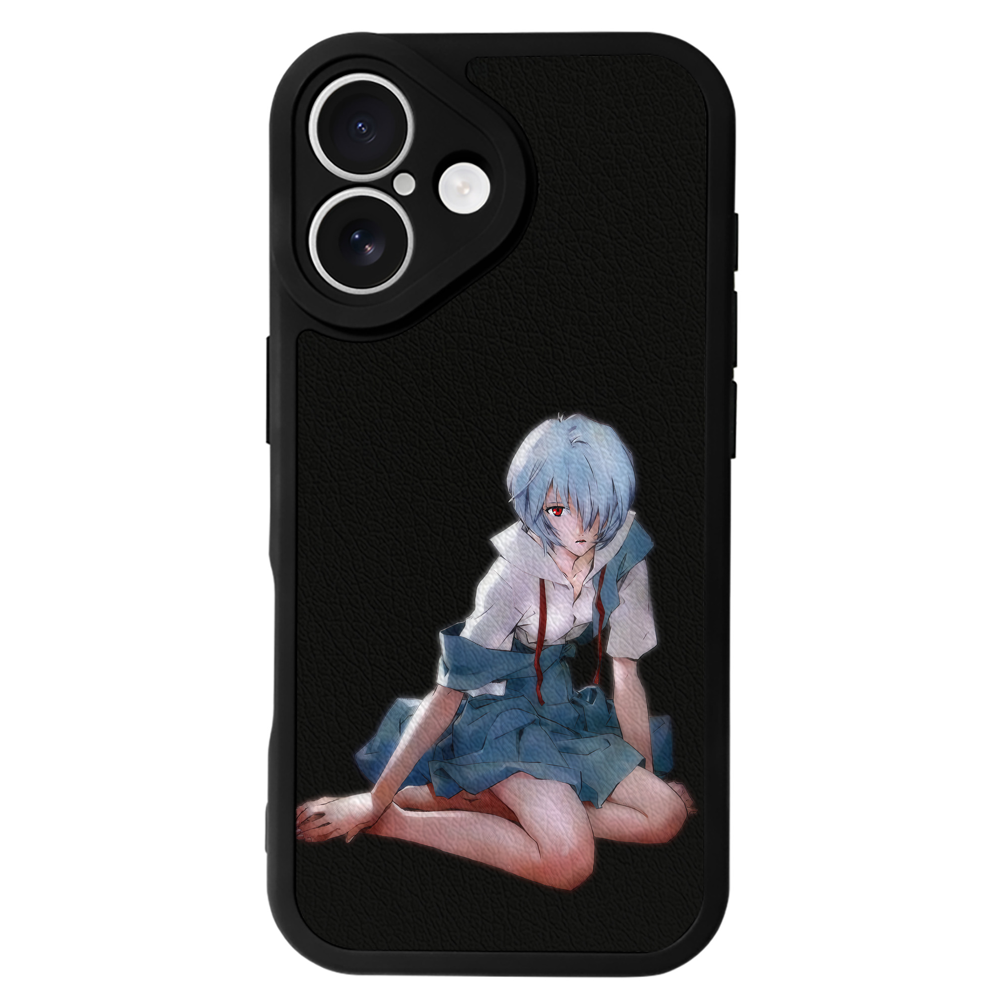 （画像用） EVA 新世紀エヴァンゲリオン 【iPhone 16シリーズ対応】シリコンスマホケース（レザー調） 材質：シリコン